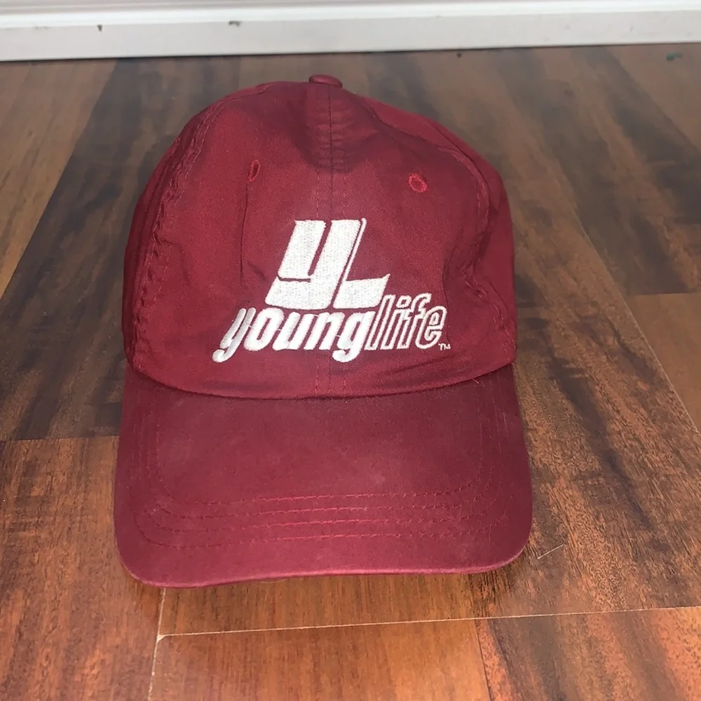 YL Young Life Tailwind Advisors Maroon Ahead Lightweight Hat